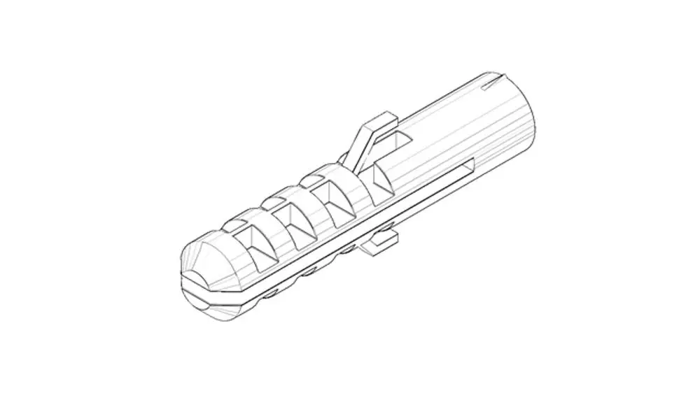 DORNBRACHT Befestigung Dübel ERSATZTEILE 093035002 8 mm, 09303500290 Galeriebild 1